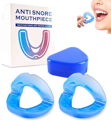 Rinovax Bite Antirussamento-Dispositivo Antirussamento Rinovax - Supporto per un Sonno Sereno,Aiuta a Ridurre il Russare,Migliorare la respirazione e il comfort,Facile Da Pulire (2PCS)