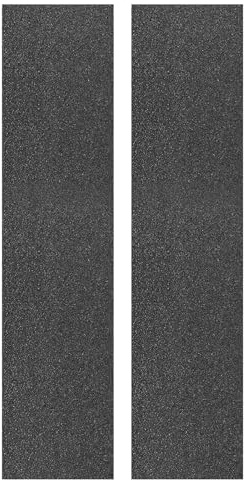SWETRACE 2 pezzi di nastro adesivo antiscivolo per skateboard: foglio di trazione antiscivolo in carta vetrata per tavole da longboard, nastro adesivo ad alta aderenza per longboard, copertura