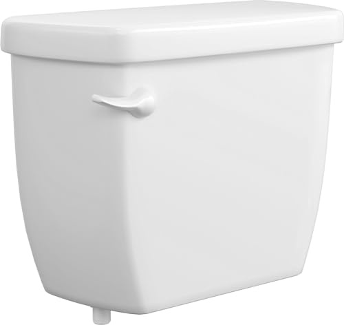 PROFLO PF5112UHE Jerritt 1.28 GPF Insulated Single Flush Toilet Tank Only with Left-Hand Trip Lever - White