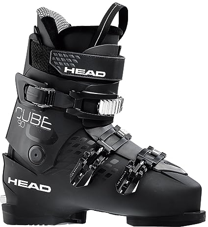 HEAD Men's CUBE3 90 Skischuh Herren, schwarz/anthrazit, 27.0 (EU 42)