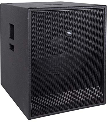 Proel S15A - Subwoofer professionale amplificato da 15 pollici e da 1200W di picco, Nero (S15A)