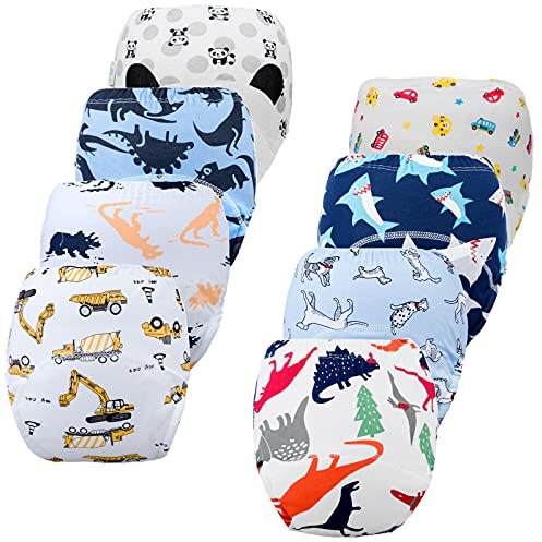 JackLoveBriefs Töpfchen Trainingshose Baby Kinder Töpfchen Unterwäsche(2-3 Jahre， 8 Stück， Farbe: B, Gr.90)