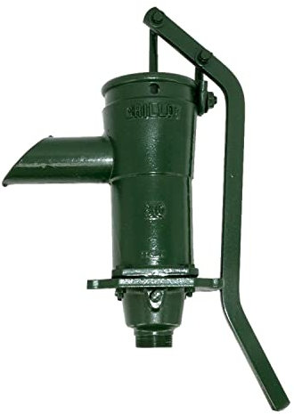 Pompe A Balancier Atec - Piston Diamètre ø 80mm - Pompe Manuelle En Fonte Vert Classique