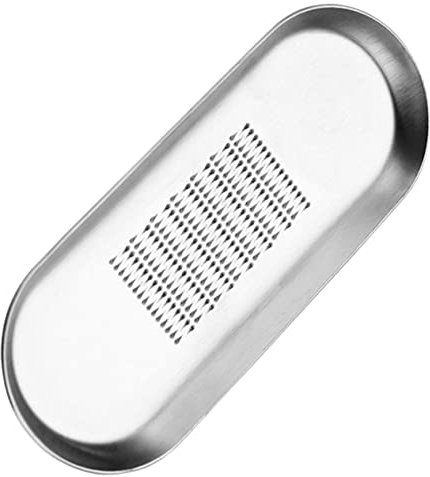 UTHCLO Moulin à Gingembre Végétarien Outil Hachoir à Gingembre Râpe De Cuisine Légume Racine Mini Râpe Outil D'ail Râpes Hachoir à L'ail Broyeur D'ail Moulin à Ail Acier Inoxydable