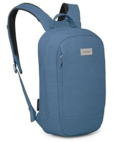 Osprey Arcane Small Day (Compact Everyday Commuter Bag | Padded Laptop Sleeve | Organizational Pocketing | Interior Access Pockets) - Nirvana Blue Heather