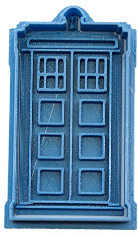 Cuticuter Doctor Who Tardis Ausstechform, Blau, 8 x 7 x 1.5 cm