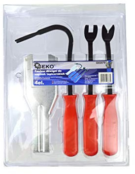 BSD Kit d'Outils d'Extraction d'Agrafes - Outils Enlève Clip Garniture et Panneau de Porte, Kit de Demontage Garniture et Panneau de Porte