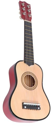 MILISTEN Modelo De Instrumento Musical Para Niños Ukelele De Guitarra Para Niños Instrumento Musical De Plastico Ukelele Para Guitarra De Guitarra Eléctrica De Madera Viajar Cuerda De Nylon