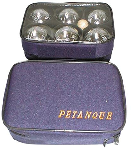 HOT Sports + Toys Jeu de Boules 6 bals nylon tas 2x3 720gr