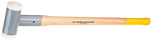 OCHSENKOPF OX 36 H-2609 Rückschlagfreier Keiltreibhammer, 95 x 20 x 5 cm, Silber