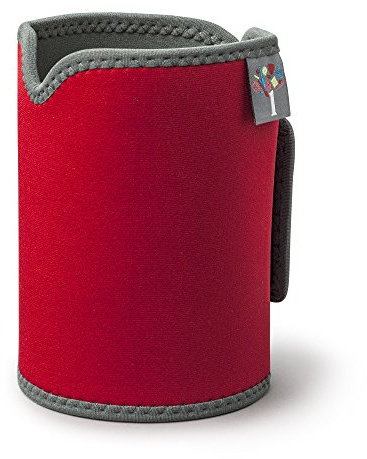 Zeal C125R Insulated Cafetiere Coffee Pot Jacket. Removable with Valcro Fastening. 12 Cup-Red, Neoprene