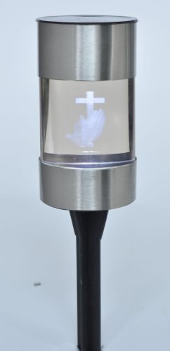 Luz de tumba Manos orando