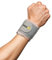 BraceUP Handgelenk Bandagen, Kompressionsbinden - Handgelenkstütze für Sehnenscheidenentzündungen, Tennis, Fitnessstudio, Training, eine verstellbare Größe (Silber)
