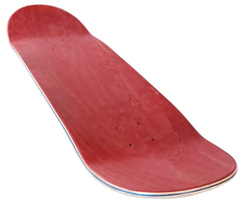 Bold Blank Skateboard Deck, Mid Concave, leichtes Skate Deck aus 7 Lagen kanadischem Ahorn, kaltgepresst, Größe 8.50
