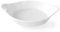 HENDI Plat à four, rond, plat à micro-ondes, 185x152x(H)40mm, porcelaine, blanc cassé