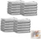 20 Pcs Smart Scrubs - Non-scratch Scouring Cloths,smart Scrubs, Non Scratch Scourers, New Steel Wire Dish Towel for Wet and Dry Wire Dishcloth for Dishes Sinks Counters Tops of Stoves