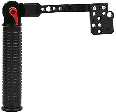 Tbest Aluminiumlegeringshandtag Sling Grip Stabilizer Accessories Folding Handheld för Ronin S SC Black
