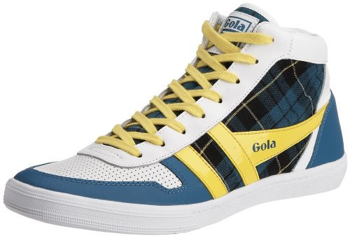 Gola , Herren Stiefel Blau Pet/Yell/White