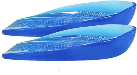 Coppa per il sollevamento del tallone, cuscinetto in silicone per la correzione delle gambe, cuscinetto per tallone per un supporto confortevole, solette di correzione per una maggiore stabilità