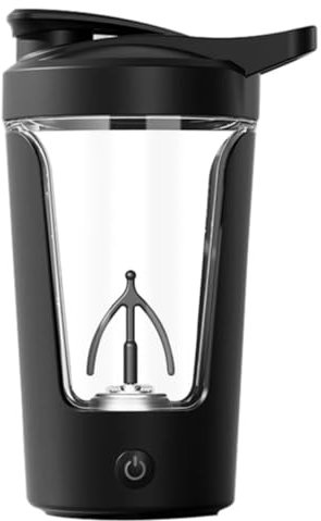 Elettrico Bottiglia Proteine Shaker ​​| 450ML | Ricaricabile USB | Tritan Senza BPA | Infrangibile | Tazza Frullatore Portatile | Mescolatura Automatica