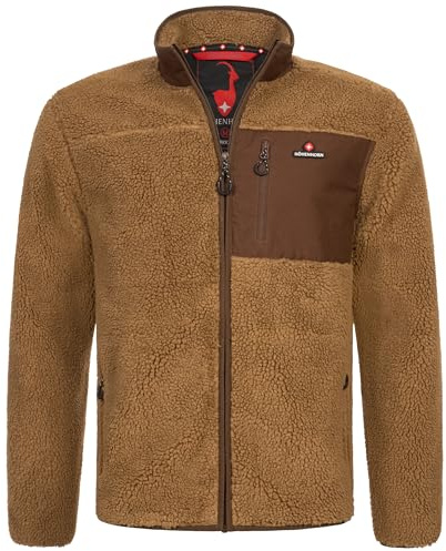 Höhenhorn Birkkar Veste d'hiver en polaire doublée pour homme