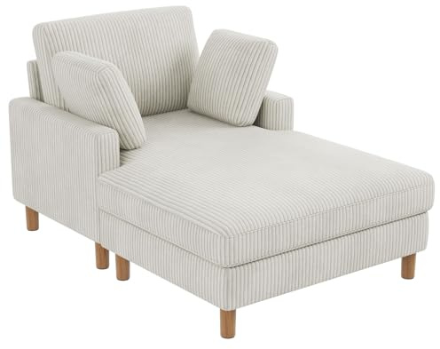 Vesgantti Single Sofa Bed,Chaise Lounge Chair Indoor,Tool-free Assembly