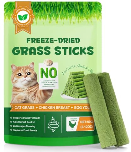 Cat Grass Sticks, Cat Grass for Indoor Cats