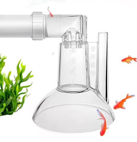 Akvarieluftpump Akryl Genomskinlig Tystgående Stänkskyddad | Luftpump till Akvarium För Kontor Lägenhet Restaurang Kommersiellt Saltvatten Bettafisk Cichlid Räka Sköldpadda