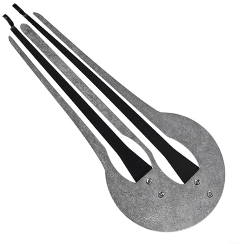 Stainless Steel Jaw Harp Ethnic Mouth Russian Musical Harmonica For Beginners Portable Double Tone Silver Hand Percussion Instrument With Unique Buzzing Sound For Music Education And Fun Practice