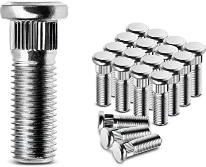 Frankberg Lot de 20 boulons de roue avant arrière compatibles avec A, u,r,i,s A,v,e,n,s,i,s Camry Carina, Celica, Corolla, Crown, Dyna, Hilux, Land Cruiser, Yaris 1980-2019, remplace 9094202049