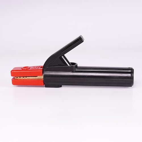 200A Electrode Holder Welding Electrode Clamp Insulated Brass Welding Clamp Tongs for MMA TIG MIG MAG Welding Machine Heavy Duty Real 200A Current