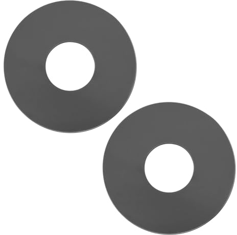 LT Easiyl Anello Di Tenuta A Campana Per Sifone Da 2 Pezzi Per Valvola Di Scarico Compatibile Con Schwab Cisterna Nascosta 80 180 182 351517 65mm X 25mm X 3mm