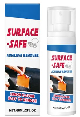 Klebstoffentferner – 60 ml Aufkleberentferner, Aufkleberentferner, Etikettenentferner, Schnellentferner, Klebstoffentfernung, und Wände, sicherer Kleber für Aufkleber, Klebeband, , Fenster