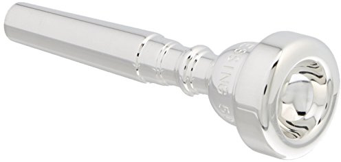 Trumpet Mouthpiece 5C Medium Cup 16.25mm for Rich Lively Tone (MPC5CTR)