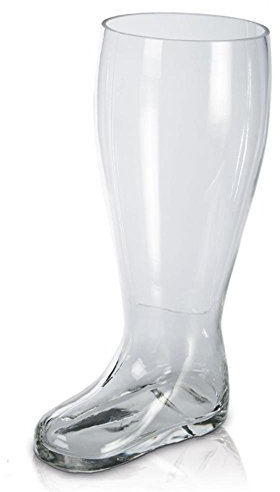HC-Handel 916003 Riesiger Bierstiefel Bierglas Trinkstiefel - 33 cm