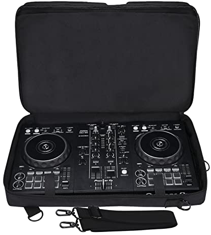 Hzycwgone Funda Estuche portátil Bolso de Hombro Mochila para Pioneer DJ DDJ-FLX4/Pioneer DJ DDJ-FLX4/DDJ-400 DJ/DDJSB3,para Roland DJ-202,para Hercules Inpulse 300,para Traktor Kontrol S2 Controller
