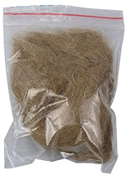 SANRLO Natural Fiber Firelighter Charcoal Flame Wire Outdoor Drill Wood Flint-Tinder Linseed Wire For Camping