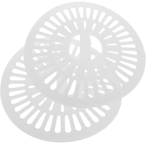 Lurrose Lot de 2 Couvercles de Remplacement pour Essoreuse de Machine à Laver Accessoires pour Sèche-Linge en Plastique Sécurisé
