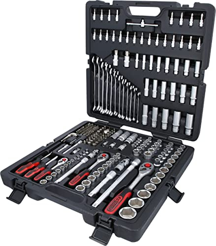 'KS Tools 1/4 + 3/8 + 1/2 Jeu de douilles, 216 Pièces, 1 pièce, 917.0216
