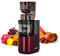 Bio Chef Atlas Whole Slow Juicer Pro – Extractor de zumos, 350W, 40 RPM, Licuadora Prensado en Frío. Garantía de por Vida en el Motor. (Burdeos)