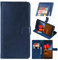 CAT S62 Pro Premium Leather Wallet Case [Card Slots] [Kickstand] [Magnetic Buckle] Flip Folio Cover for CAT S62 Pro Smartphone(Dark blue)