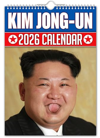 The Calendar King // Kim Jong-Un - 2026 Wall Calendar