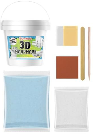 Handabdruck-Set - Handputz-Set, Handskulptur, Gipsabdruck-Set | Gips-Set für Paare mit Geschenkbox, Gips-Set als Geschenk