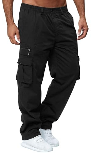 TOFOTL Camouflage Hose Herren Combat Chino Warehouse Deals Angebote, Flecktarn Arbeitshosen Männer für Bequeme Army Men Herrenhose Security Elegante Cargohosen für Herren XXL