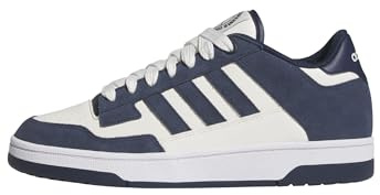 adidas Mixte Rapid Court Low, Night Indigo/Cloud White/FTWR White, 43 1/3 EU