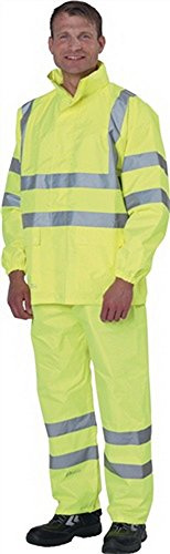 Asatex Prevent Warnschutz-Regenjacke RJG, Gelb, XL