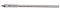 Draper Expert 41477 Punta piatta per legno, Ø 8,0 mm