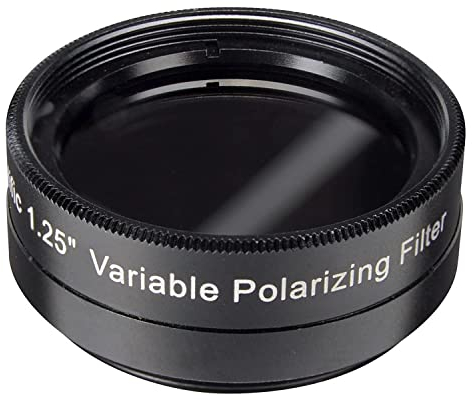 Explore Scientific Filtro de Polo Variable de 1,25 para telescopios para Ajuste de Brillo Individual