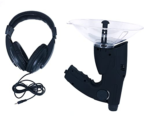 ZONADAH Parabolmikrofon Bionisches Ohr Elektronisches Vogelhöraufzeichnungsgerät 8X21 Zoom HD Outdoor Birdwatching Teleskop Monokularer Beobachtungsabstand 8m-1200m