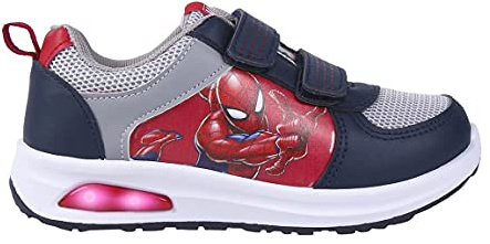 Basket Lumineuse à LED pour Garçon de Spiderman - Licence Officielle Marvel